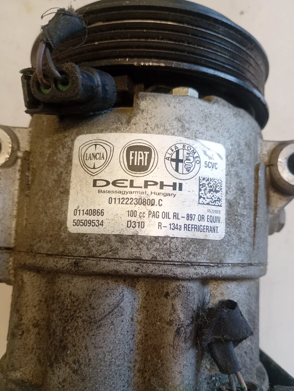 Compressore a/c Alfa Romeo Giulietta (2010 – 2013) 1.4 77 KW benzina 50547717 940B1000