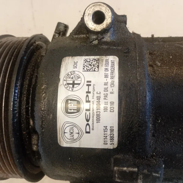 Compressore a/c Fiat 500l (2012 – 2018) 1.3 62 KW diesel 52003007 199B4000