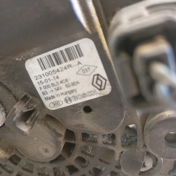 Alternatore Renault Twingo 3a Serie (2014 – 2019) 1.0 52 KW benzina 231003101R H4D A4