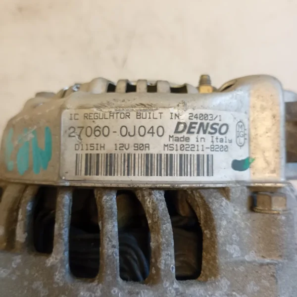 Alternatore Toyota Yaris (2001 – 2005) 1.0 48 KW benzina 270600J010 1SZ FE