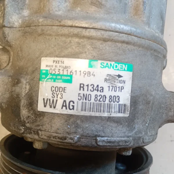 Compressore a/c Skoda Yeti (2009 – 2013) 1.2 77 KW benzina 5K0820803J CBZ