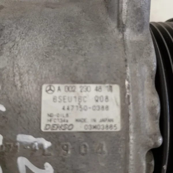 Compressore a/c Mercedes benz Classe A (2004 – 2013) 2.0 60 KW diesel A0022304811 640942