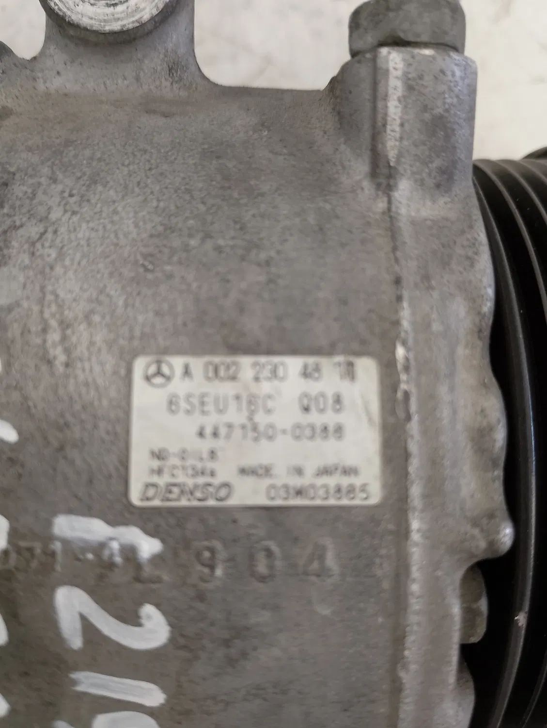 Compressore a/c Mercedes benz Classe A (2004 – 2013) 2.0 60 KW diesel A0022304811 640942