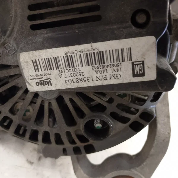 Alternatore Opel Mokka X (2016 – oggi) 1.6 85 KW benzina 95524811 F16D4