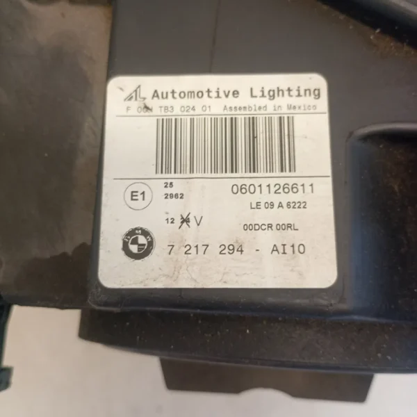 Faro ant. destro Bmw X3 (2010 – 2014) 2.0 135 KW diesel 63117276992 N47D20C