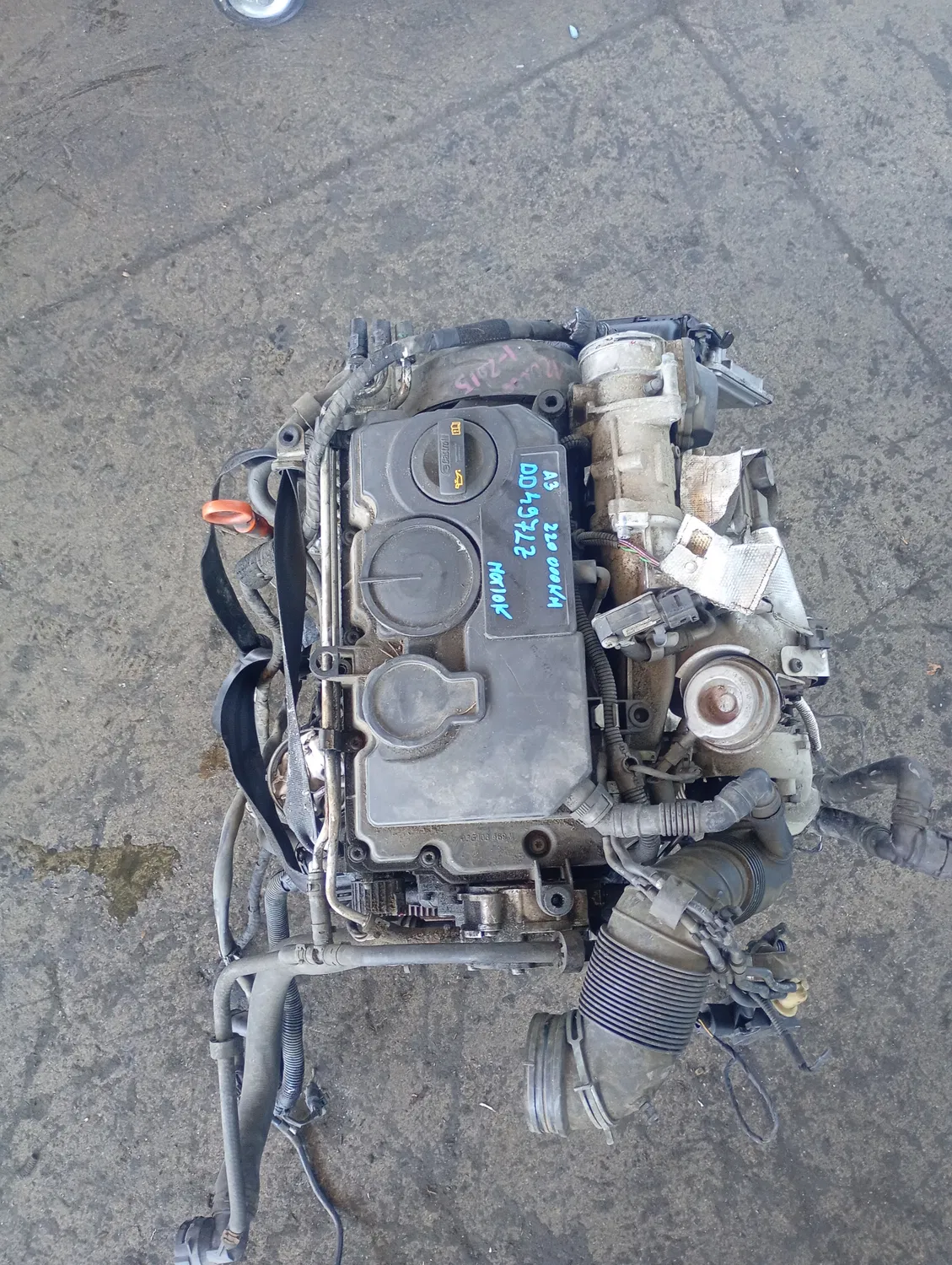 Motore completo Audi A3 (2003 – 2010) 2.0 103 KW diesel BMM