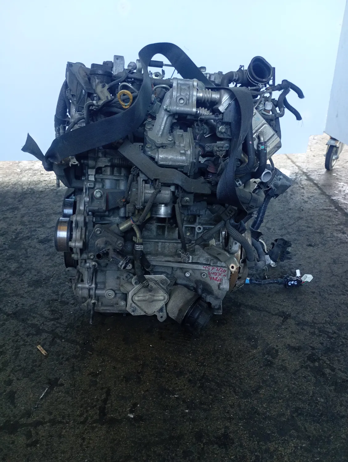 Motore completo Toyota Yaris (2014 – 2017) 1.4 66 KW diesel 1ND-TV