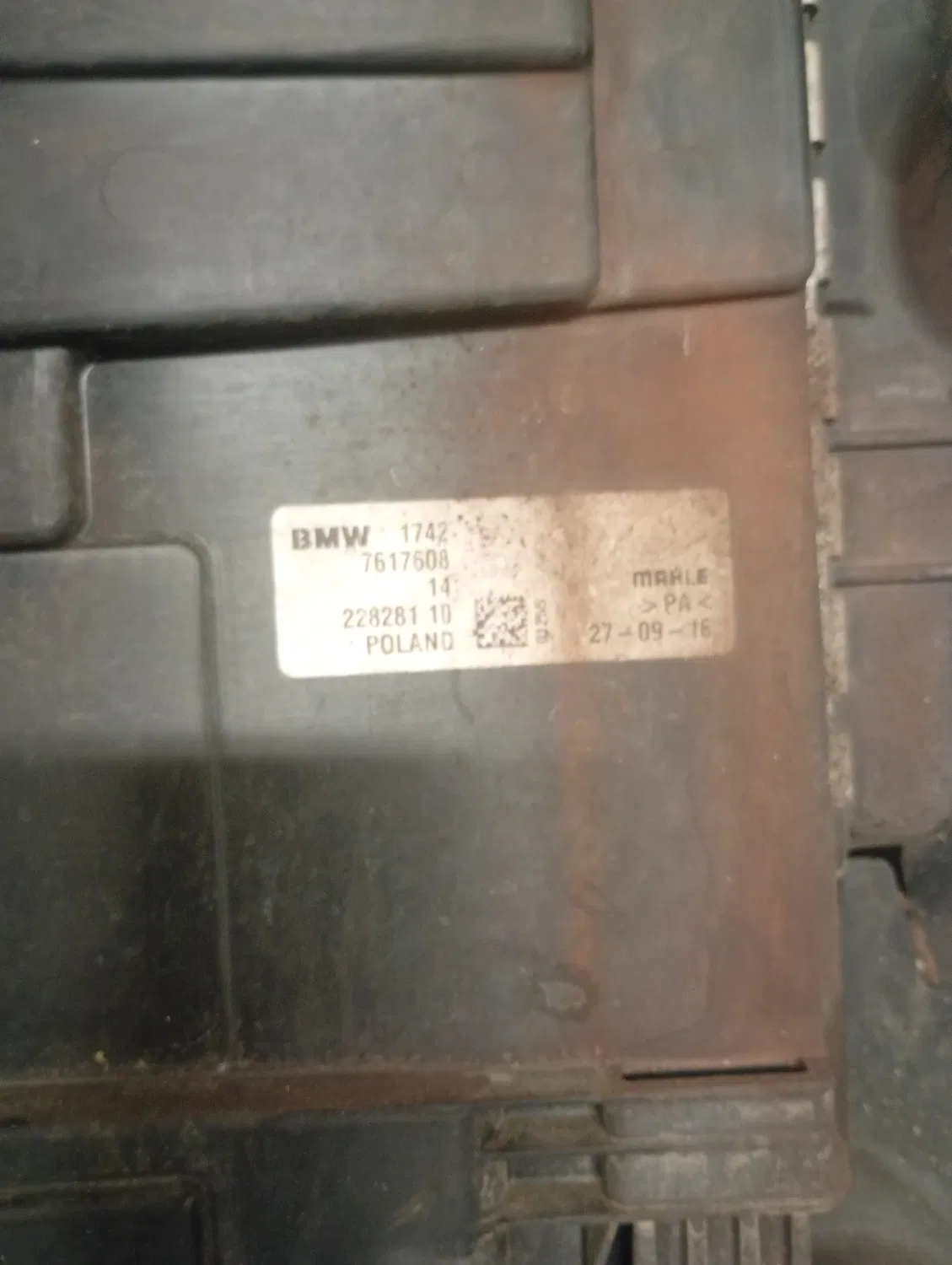 Radiatore a/c Mini Mini (2014 – 2021) 1.5 70 KW diesel 64509271204 B37C15A