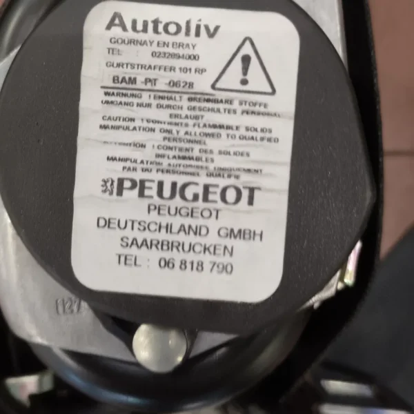 kit airbag Peugeot 208 (2015 – 2020) 1.2 81 KW benzina HN01