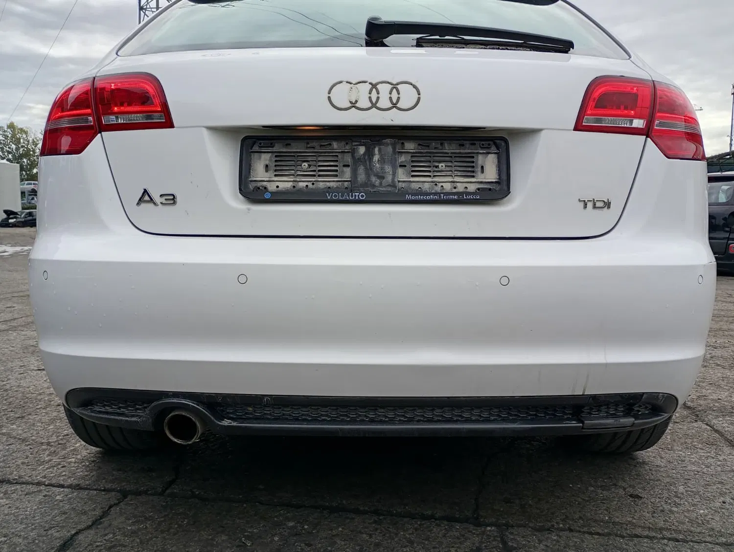 Paraurti posteriore Audi A3 (2010 – 2013) 1.6 77 KW diesel 8P4807303HGRU CAY