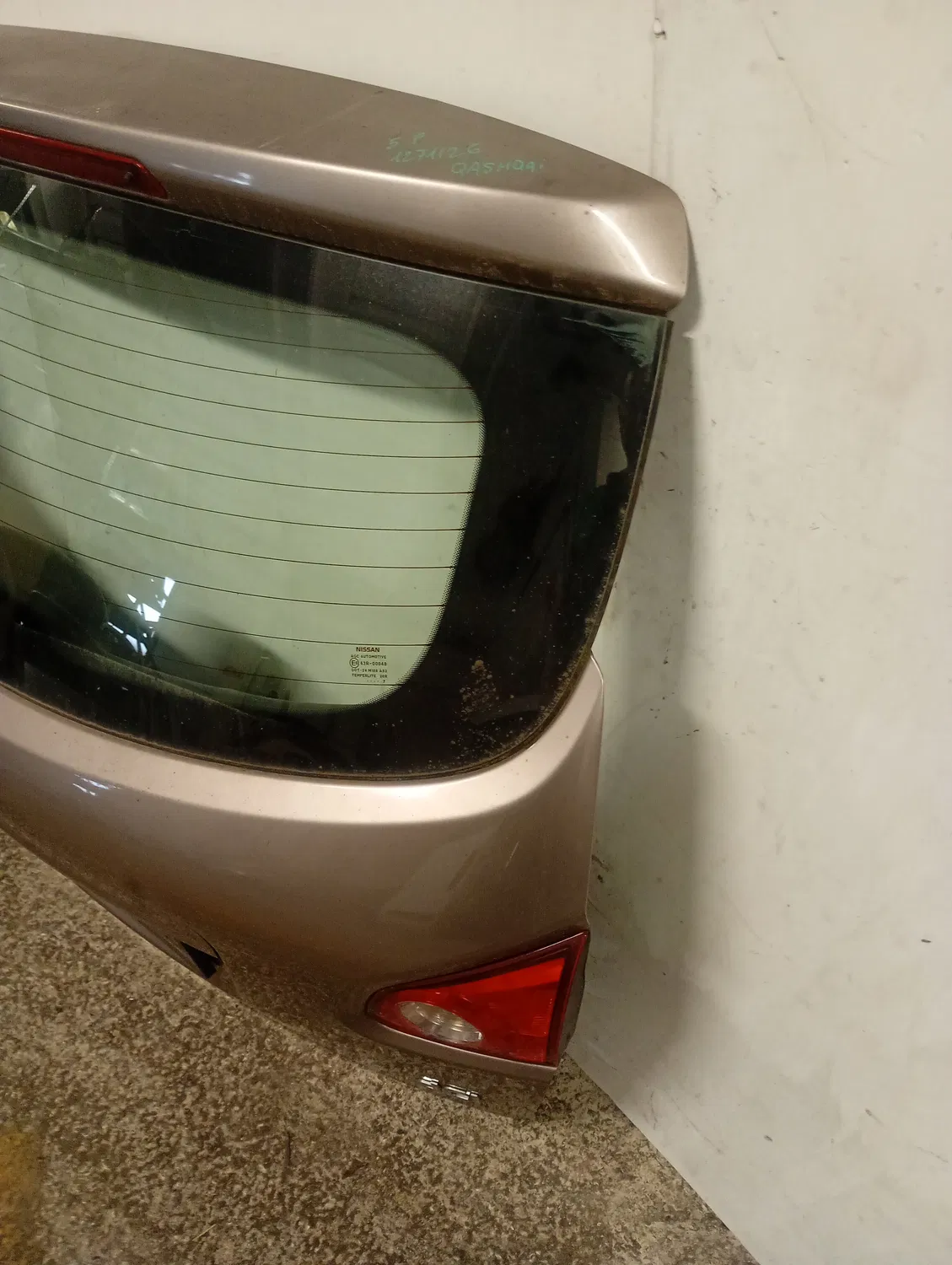 Portellone post. Nissan Qashqai (2007 – 2010) 2.0 110 KW diesel K0100BR0MB M9R