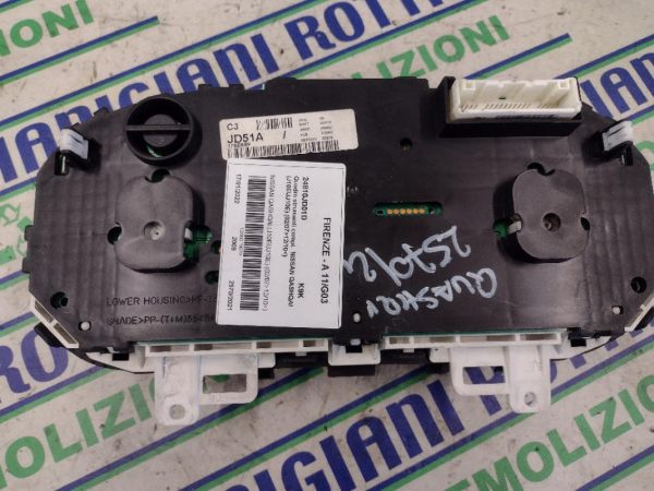 Quadro Strumenti Nissan Qashqai 2009