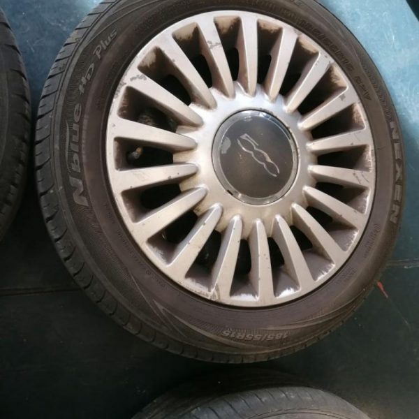 4 Cerchi in lega Fiat 500 15″
