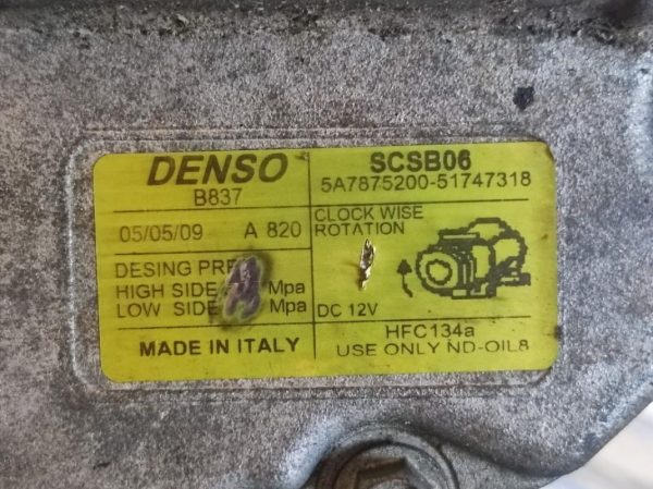 Compressore A/C Fiat Palio 176A3000 1999