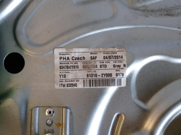 Motorino Alzavetro Anteriore Sinistro Hyundai ix35 2014