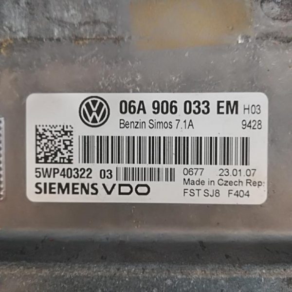 Centralina Motore Volkswagen Golf V BSE 2007