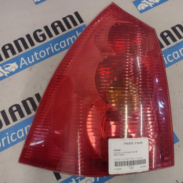 Faro Posteriore Sinistro Sw Peugeot 307 2004