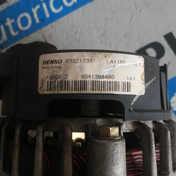 Alternatore Peugeot 206 NFU 2003