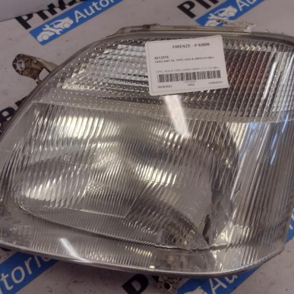 Faro Anteriore Sinistro Opel Agila 2002