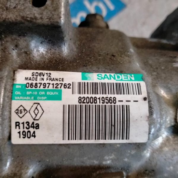 Compressore A/C Renault Clio D4FD7 2008