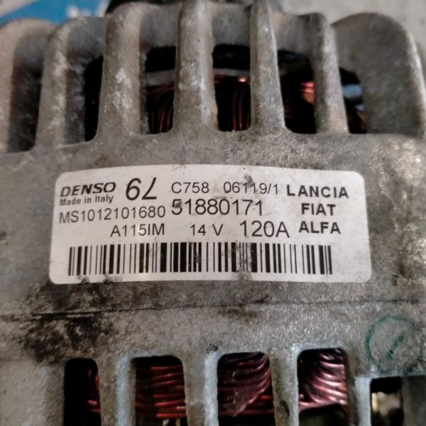 Alternatore Fiat 500 169A4000 2019