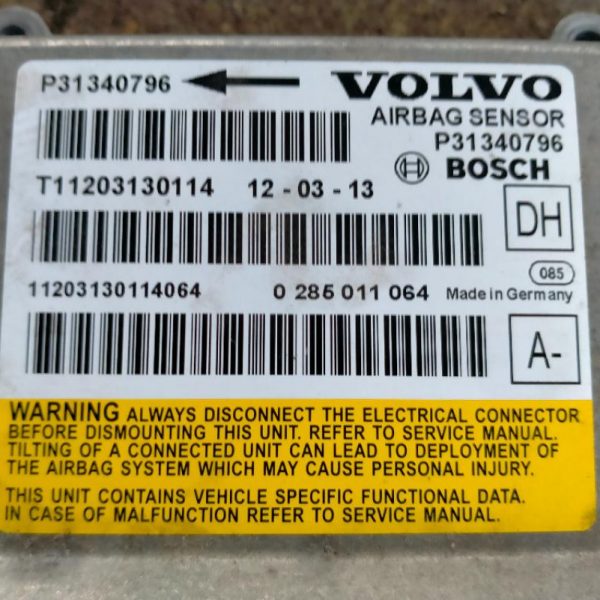 Kit Airbag Volvo V60 2012