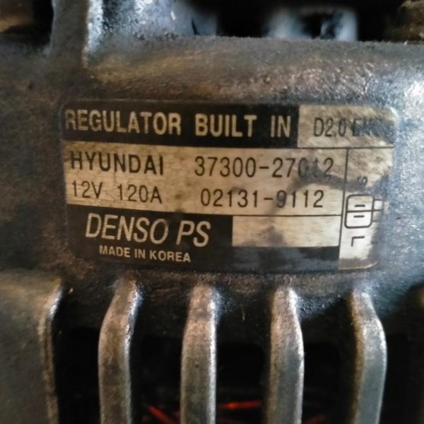 Alternatore con Depressore Hyundai Tucson D4EA 2005