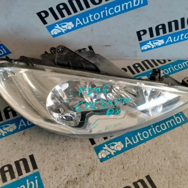 Faro Anteriore Destro Peugeot 206 2006