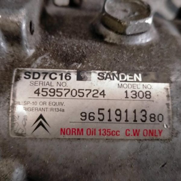 Compressore A/C Citroen C4 Picasso RHJ 2008