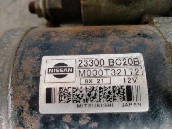 Motorino Avviamento Nissan Qashqai HR16 2009