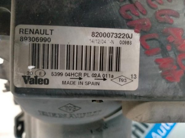 Faro Anteriore Sinistro Renault Megane 2005