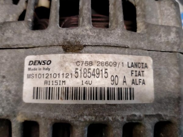 Alternatore Fiat Punto Evo 199A3000 2009