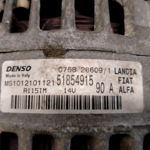 Alternatore Fiat Punto Evo 199A3000 2009