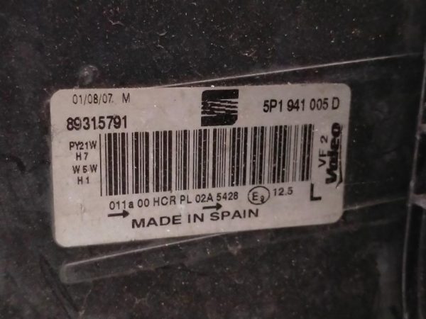 Faro Anteriore Sinistro Seat Leon 2009