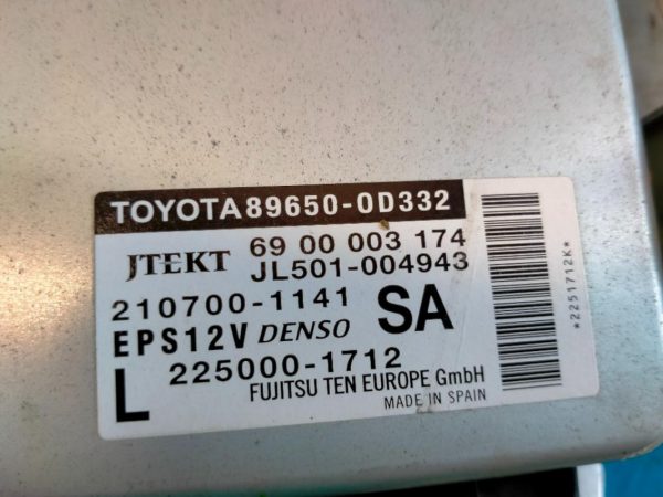 Piantone Sterzo Toyota Yaris 1NZ-FXE 2015