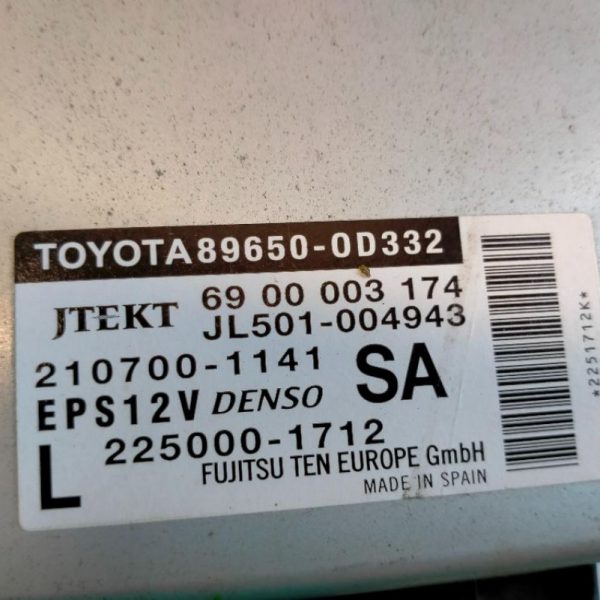 Piantone Sterzo Toyota Yaris 1NZ-FXE 2015