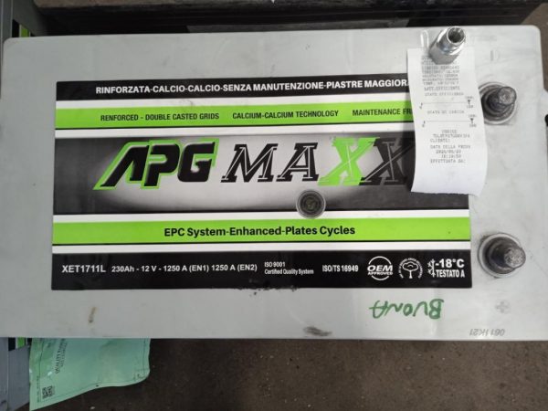 Batteria APG MAXX 230Ah efficienza 100% [2]