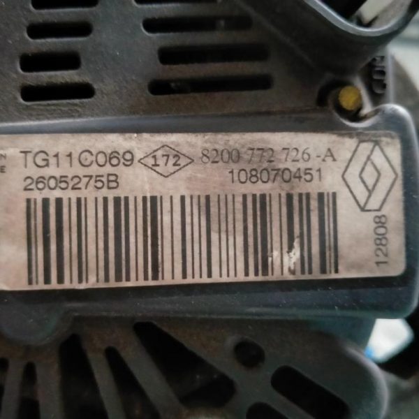 Alternatore Renault Scenic K9KP7 2009