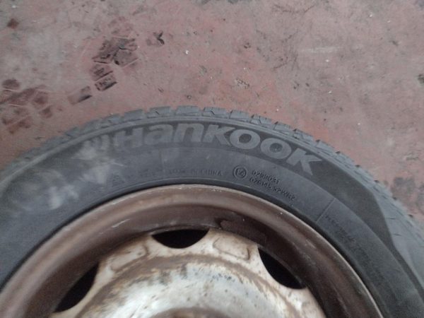 4 gomme con cerchi Fiat panda 4×4145/80 R13 75 T Hankook