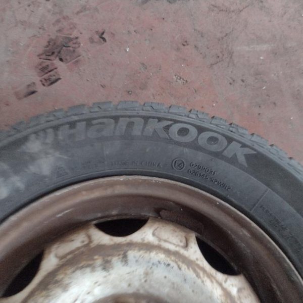 4 gomme con cerchi Fiat panda 4×4145/80 R13 75 T Hankook