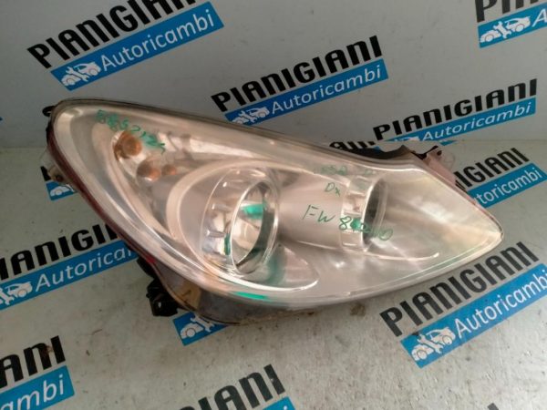 Faro Anteriore Destro Opel Corsa D 2008