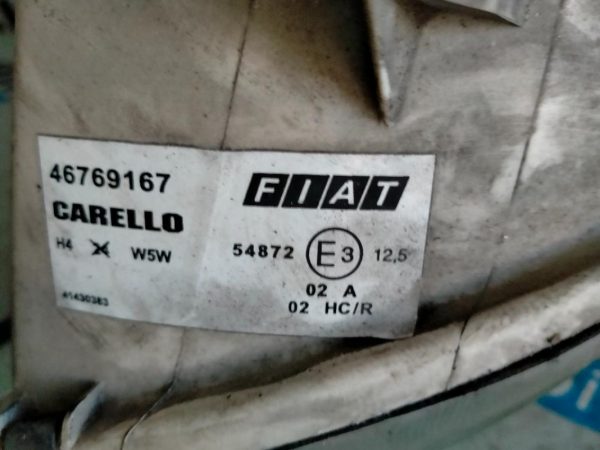 Faro Anteriore Sinistro Fiat Seicento 2004