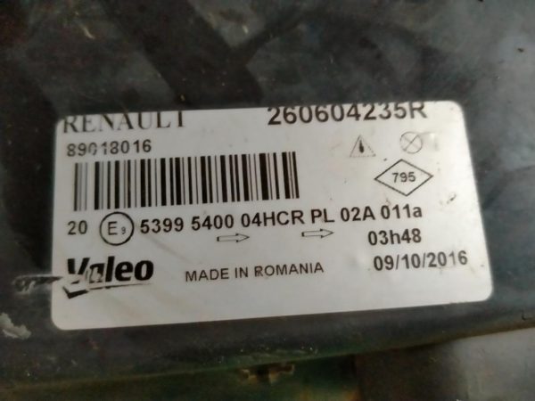 Faro Anteriore Sinistro Renault Megane 2006