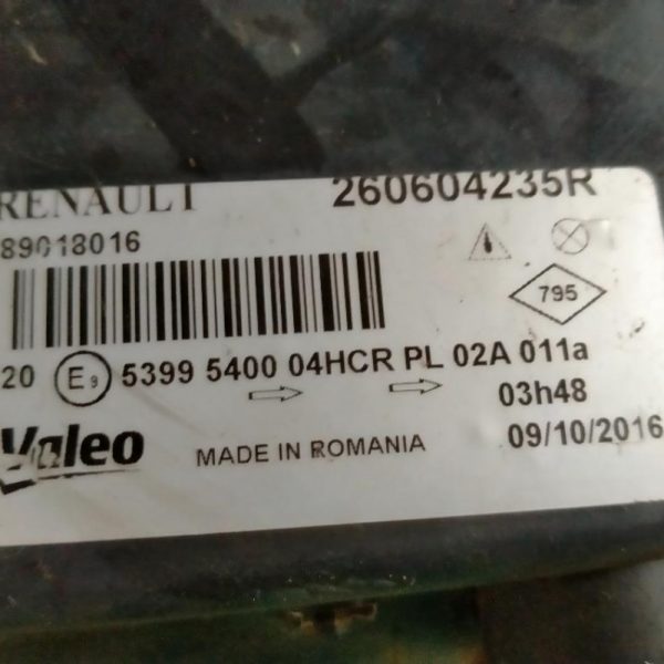 Faro Anteriore Sinistro Renault Megane 2006