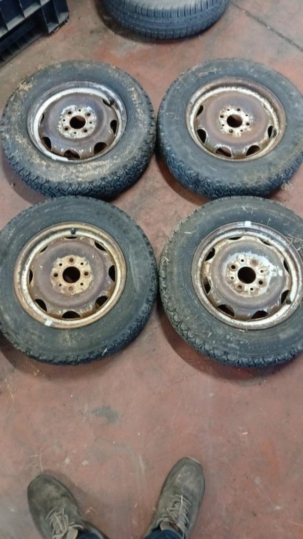 4 Cerchi in ferro Fiat Panda 4×4