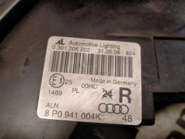 Faro Anteriore Destro Audi A3 2006