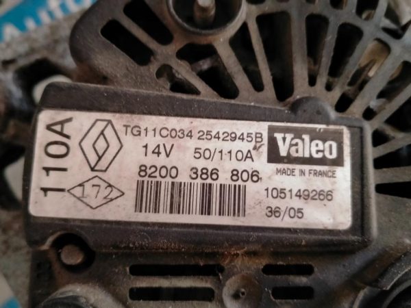 Alternatore Renault Megane K9KP7 2005