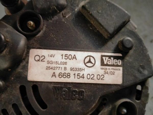 Alternatore Mercedes-Benz Classe A W168 668942 2004