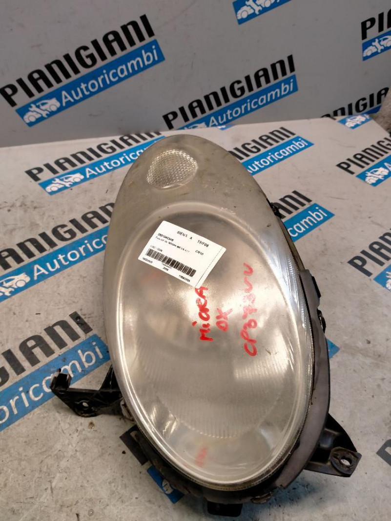 Parafango Anteriore Destro In Acciaio Per Nissan Micra III K12 (2003-2010) – Ricambio OEM Con Foro Freccia
