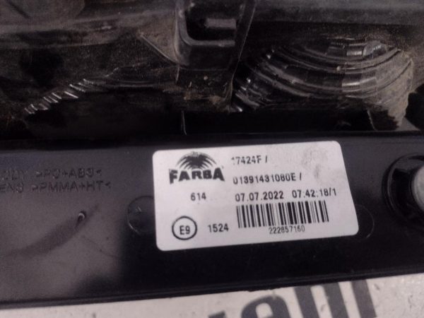 Faro Posteriore Destro Fiat Fiorino  2007 – 2016